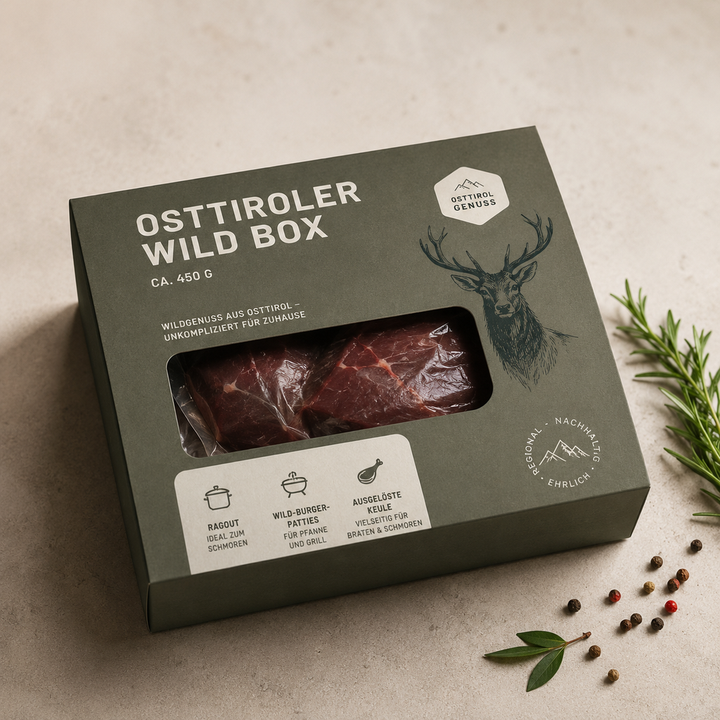 [FG-Osttiroler Wild Box] Osttiroler Wild Box, ca. 450 g