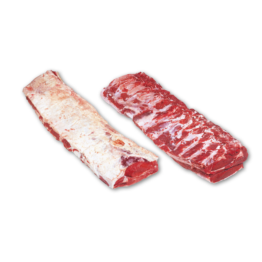 [RIND-BEIRIED-MIT-ROSTBRATEN-OHNE-KNOCHEN-RIPPEN-GESCHAELT] Beiried mit Rostbraten ohne Knochen, Rippen geschält